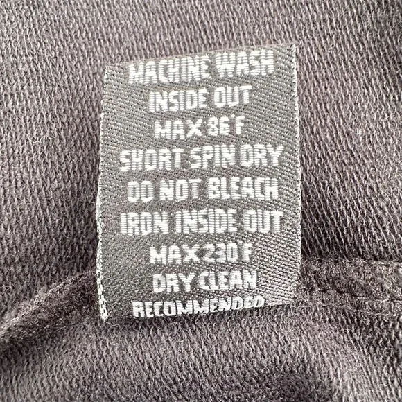 BCBGirls Vintage Y2K Black Short Sleeve Quarter Zip Hoodie Logo Large - Picture 11 of 12